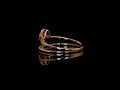 Simple Round Diamond Ring For Women 14kt In India #diamondring #daintyring #diamond #engagementring