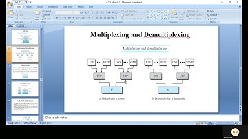 14 CN Multiplexing and Demultiplexing