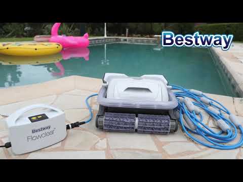 Démonstration et utilisation Robot Piscine Bestway RAPTOR 58481 Flowclear