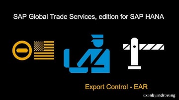 SAP Global Trade Services, edition for SAP HANA - Export Control - EAR
