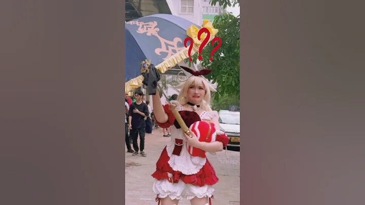 Cute mà nguy hiểm không tưởng😱😱 #awai #cosplayers #klee #navia #genshinimpact #shorts #short #funny