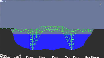 Bridge Building Game v.1.25 - Old Maps - Level 7