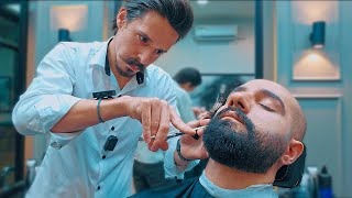 ASMR Most DETAILED Beard Trim Ever! | Spa & Barber