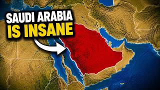 La géographie de l'Arabie saoudite est DÉMENTE et personne n'en parle