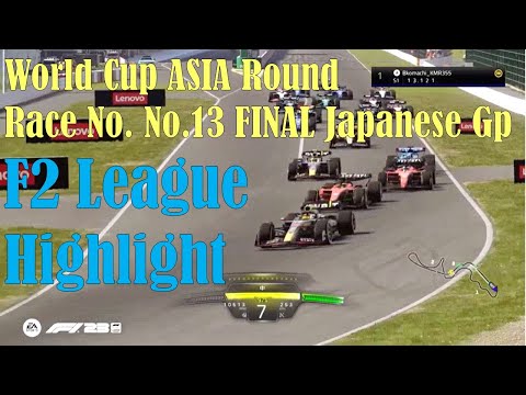 Highlight【World Cup　F2リーグ　第13戦/最終戦　日本GP】F1 23