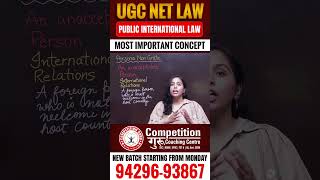 UGC NET LAW | PERSONA NON GRATA | PUBLIC INTERNATIONAL LAW | Important Concept ||