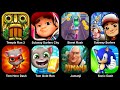 Temple Run3,Subway Surf City,Street Rush,Subway Surf,Tom Hero Dash,Tom Gold Run,Jumanji,Sonic Dash