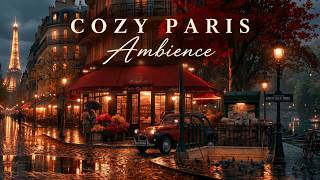 2 Hours of Cozy Paris Ambience | Relaxing French Music & Cinematic Street Panorama screenshot 4