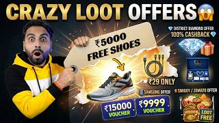 5000 FREE Shoes Loot | District 100% Cashback | Swiggy Dineout Loot | Rs.29 Cable | 5 Online Loots screenshot 2
