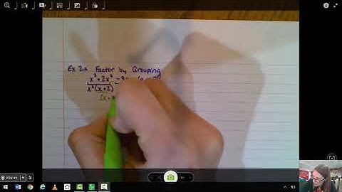 5.3 Ex 2a- Solving a Polynomial Equation- Factor by Grouping