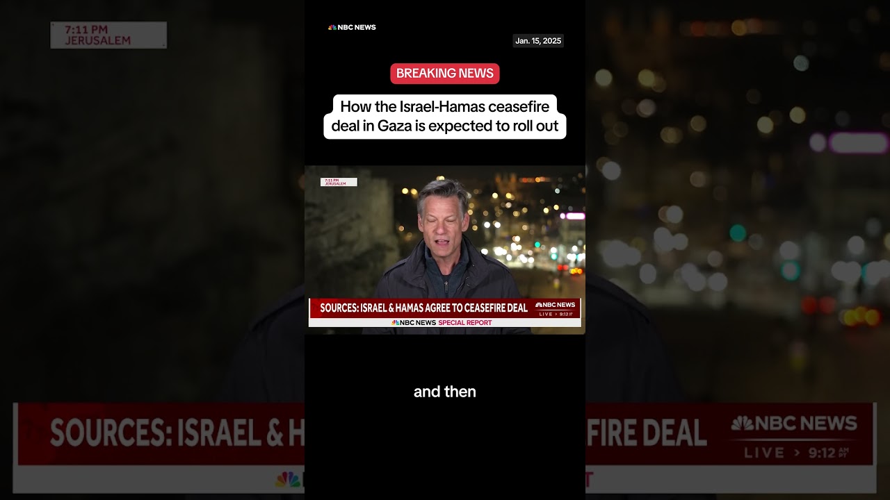How the Israel-Hamas ceasefire deal in Gaza is expected to roll out How the Israel-Hamas ceasefire deal in Gaza is expected to roll out