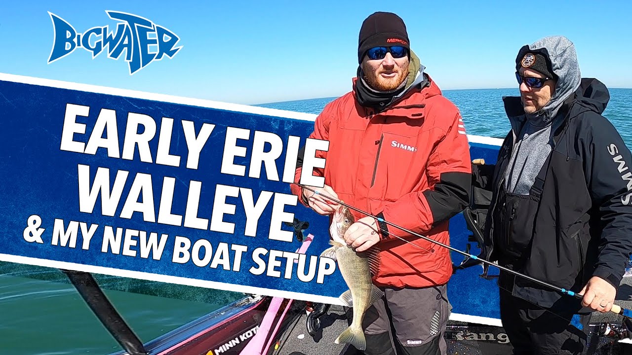 Lake Erie Walleye Fishing In Early Spring and My New Ranger 622