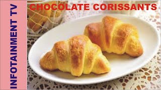 Croissant without oven / Chocolate Croissant  by Infotainment tv