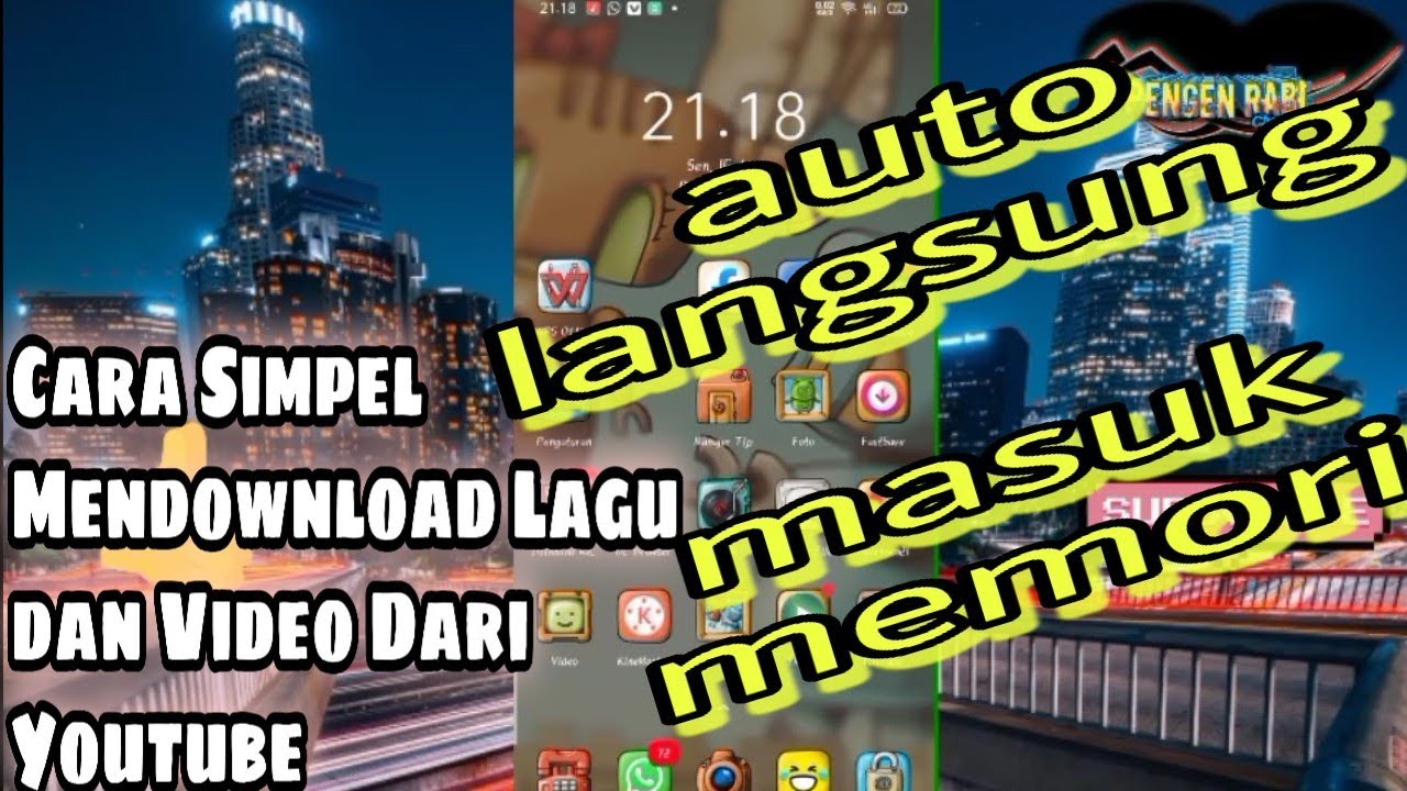CARA TERMUDAH MENDOWNLOAD LAGU DAN VIDEO DARI YOUTUBE DENGAN SATU