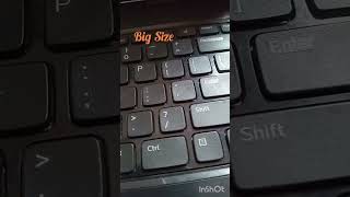 Change The font Size //#smartphone #computer #pc #Keyboard #tricks