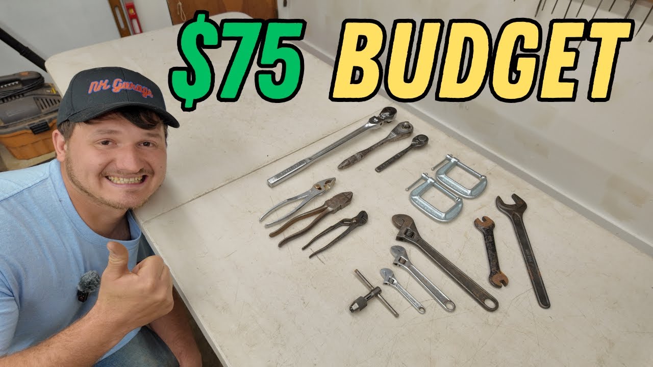 Flea Market Tool Haul on a Budget - USA Vintage Tools at Bargain 