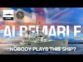Albemarle - Nobody plays this ship? (World of Warships: Legends Xbox Series X 4K)