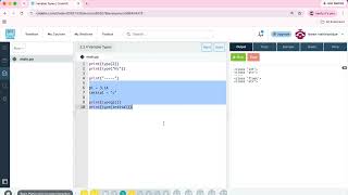 Arduino + python 2.2.4 სავარჯიშო - variable types / codehs.com / პროგრამირება 