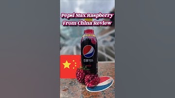 Pepsi Max Raspberry From China Review 🇨🇳🔻 #chinese #lofi #pepsi #review