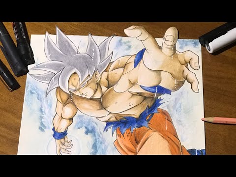 Desenhando kanba/cumber sayajin maligno de dragonball heroes 