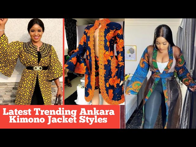 Unveiling the beauty of Ankara Kimonos 