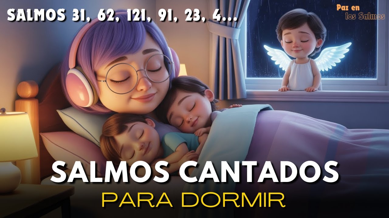 🌙 Duerme en paz esta noche bajo la protección de Dios | Salmos Cantados ...