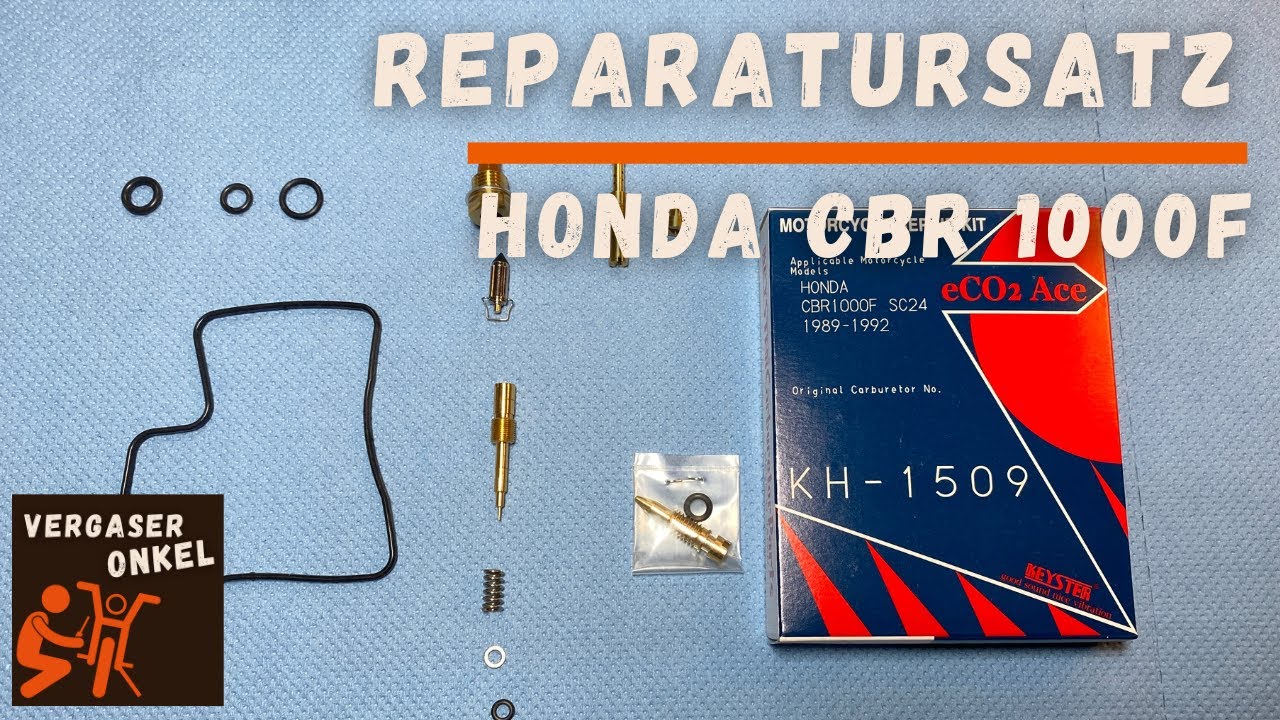 Vergaser Kit CBR 1000 F Vergaser-Reparatursatz Für CBR1000F Motorrad - Komplettset Für Kraftstoffsystem CBR1000F 1993-1996 Reparatur