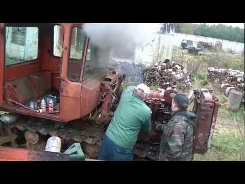 Первый запуск ДТ-75 после нескольких лет простоя