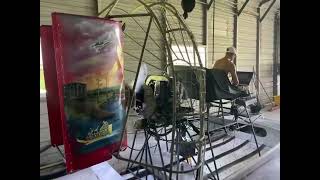 Will it break ground? Turbo Aircooled vw 1600cc listen to this engine on a airboat 2:1 reduction