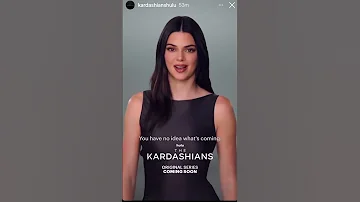 The New Kardashians Series Trailer (THE KARDASHIANS) on Hulu #shorts #instagram #kardashians #hulu