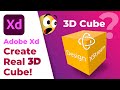 Is it possible to create a Real 3D Cube on Adobe Xd? 🤔