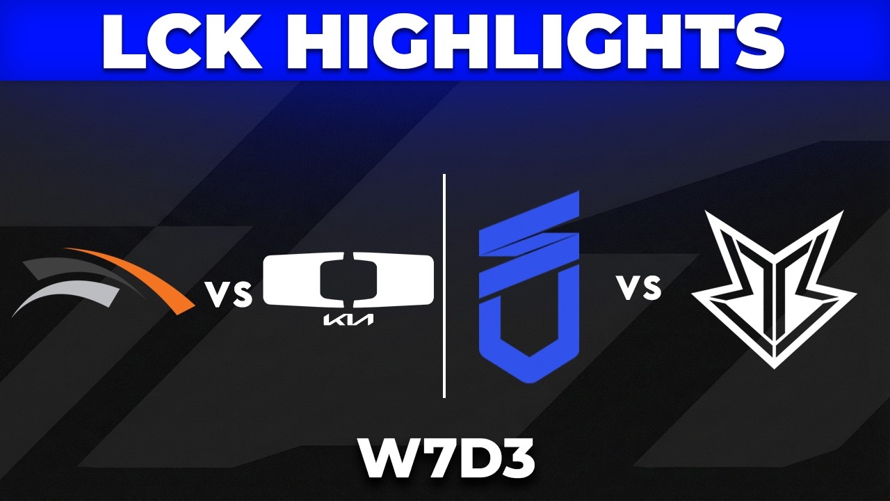 LCK 2026 전체 경기 하이라이트 이미지