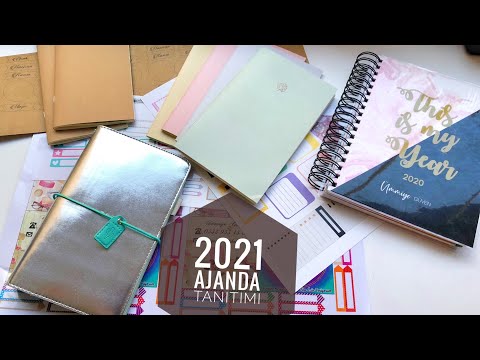 2021 Ajanda Tanıtımı ( Çok Defter Yerine Tek Defter Önerisi ) Düzenli , Planlı ve Programlı Çalışma