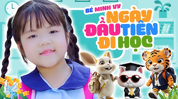 Ngày Đầu Tiên Đi Học - Bé Minh Vy | Nhạc Thiếu Nhi Ngày đầu tiên đi học mẹ dắt tay đến trường, MV 4K