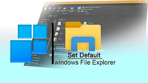 how to Set Default File Explorer Back and Uninstall File 2.0 (New Method)