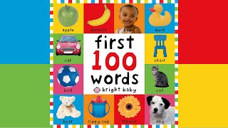 First 100 Words | Roger Priddy | Read Aloud | Story Book | Hoots and Tales |