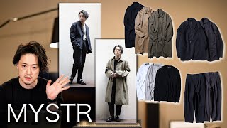 【MYSTR】春の新作、コートからセットアップスーツまでコスパえげつない。