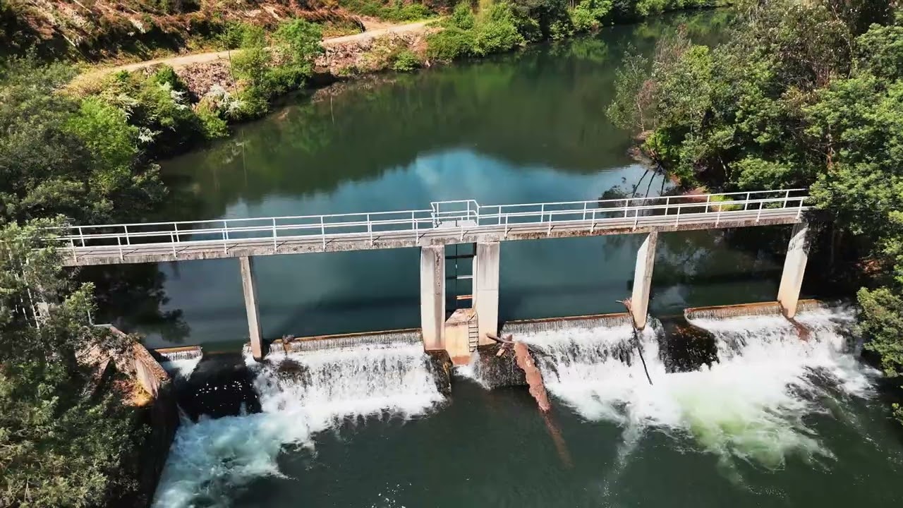 Beautiful spring landscapes in central Portugal -  DJI mini pro 4 drone in 4k