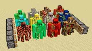 All Types of Golems Combined 😱