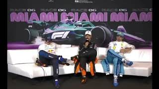 If My Mom had Balls Funny Max Verstappen Miami press conference