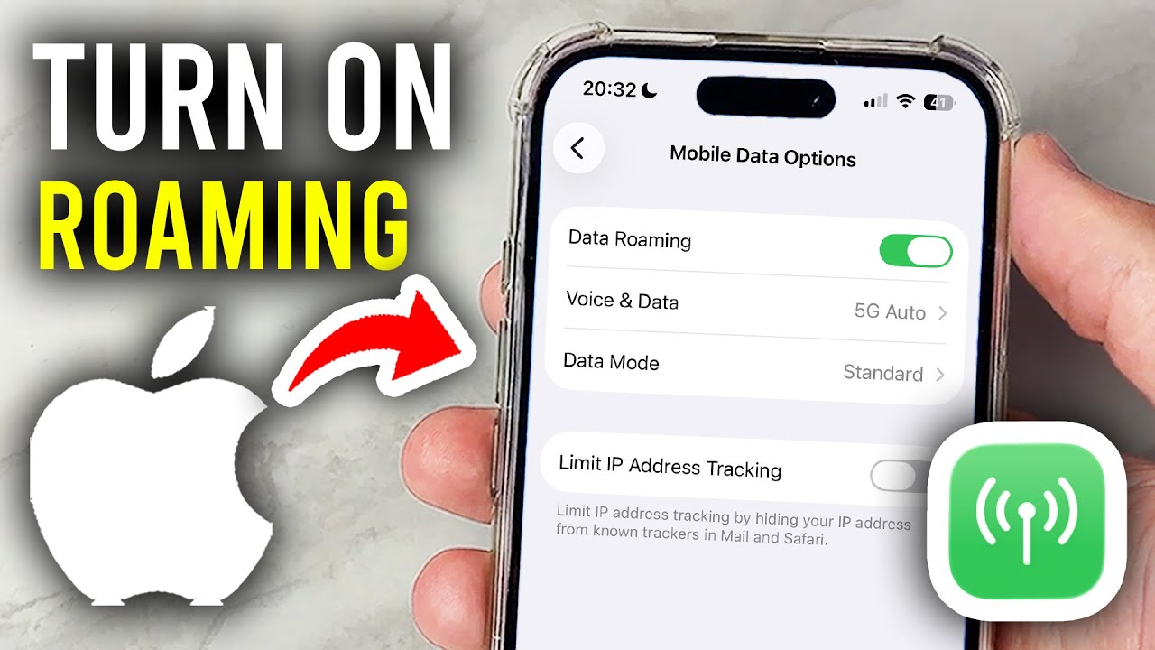 How To Turn On Roaming On iPhone 15 - Step By Step - YouTube