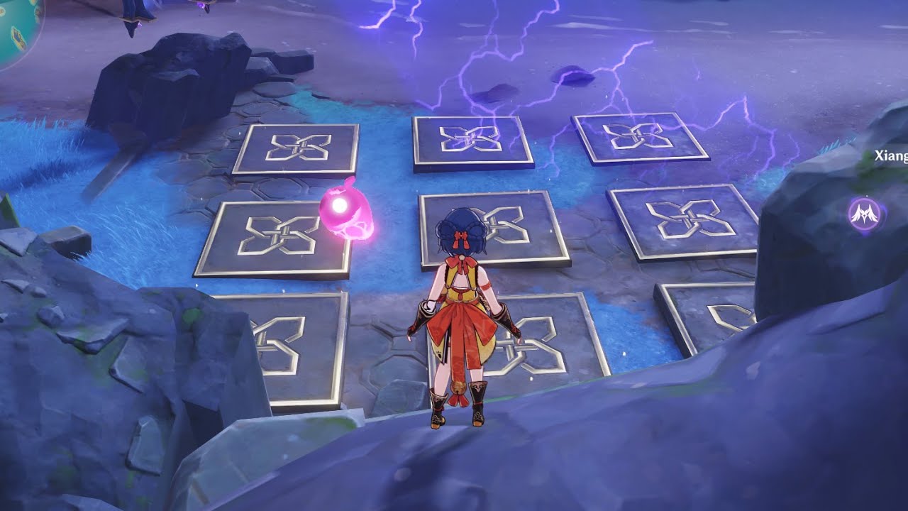 stone puzzle below koseki village statue of the seven YouTube