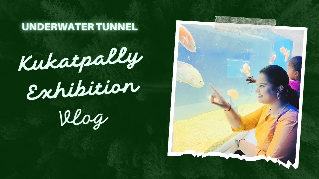 Kukatpally Underwater Tunnel Aquarium Hyderabad Vlog YouTube