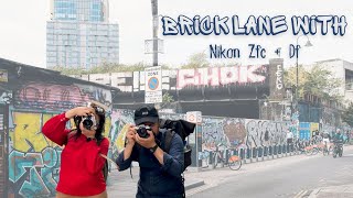 Nikon Z fc vs Nikon Df in Brick Lane - VLOG