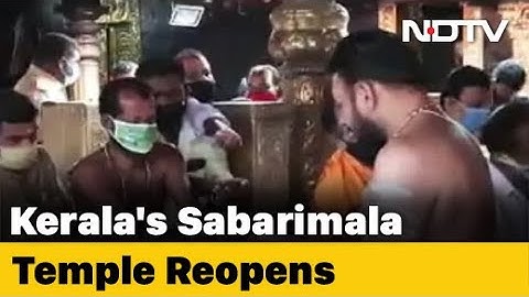 Sabarimala Temple Reopens After 7 Months, Covid Test Must For Devotees