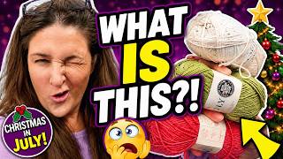 Christmas in July Yarn Haul — I Was NOT Expecting This 😱🎄🧶!