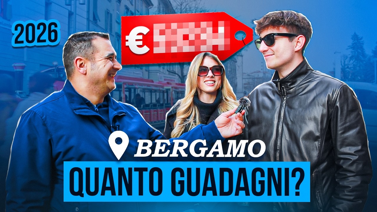 Quanto GUADAGNANO gli ITALIANI nel 2026 a Bergamo