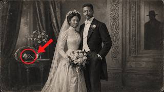 This 1903 Wedding Photo Appeared Graceful — Until One Detail Exposed the Groom’s Dark Secret