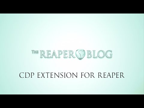 CDP Extension For REAPER