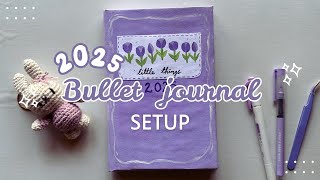 my 2025 journal setup☁️🌷 ninu shaaji